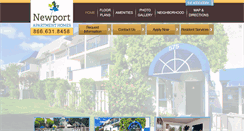 Desktop Screenshot of newport-apartments.com